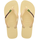 Women's Brazil Logo Flip Flops