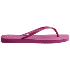 Women's Slim Square Logo Pop Up Flip Flops