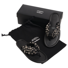 Women's Isabel Marant Maxi Puffed Studs Flip Flops