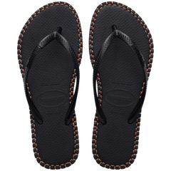 Women's Flatform Loop Slim Flip Flops