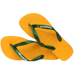 Women's Brazil Logo Flip Flops